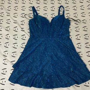 Sparkling Blue Dress